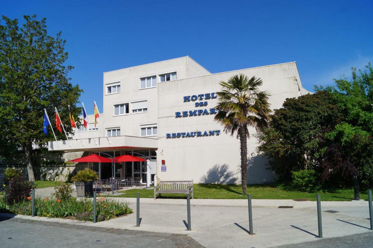 Hotel & Restaurant Des Remparts Rochefort  Dış mekan fotoğraf
